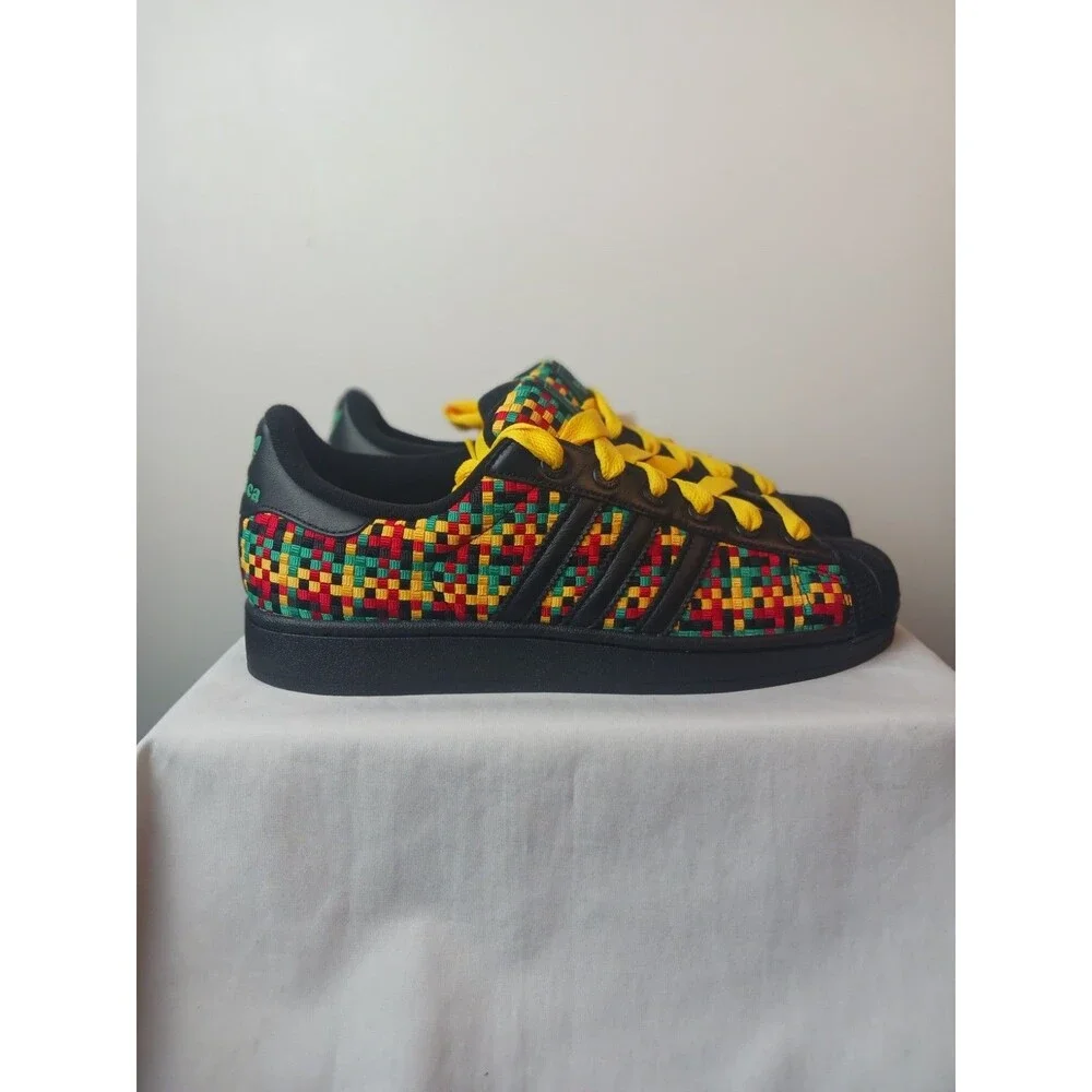 Bob Marley x adidas Superstar II Jamaica Sneakers Men's 10.5 IH9785